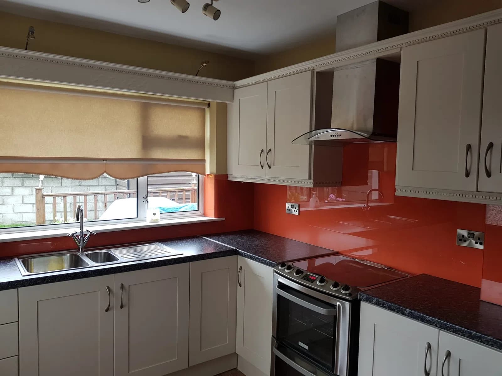 Kitchen glass splashback installation in Dublin, gallery image 5