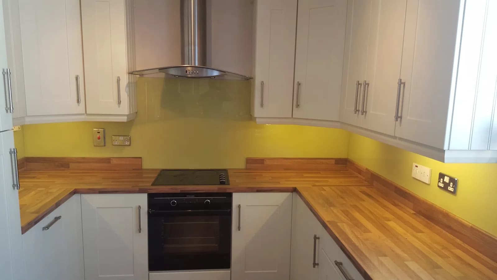 Kitchen glass splashback installation in Dublin, gallery image 7