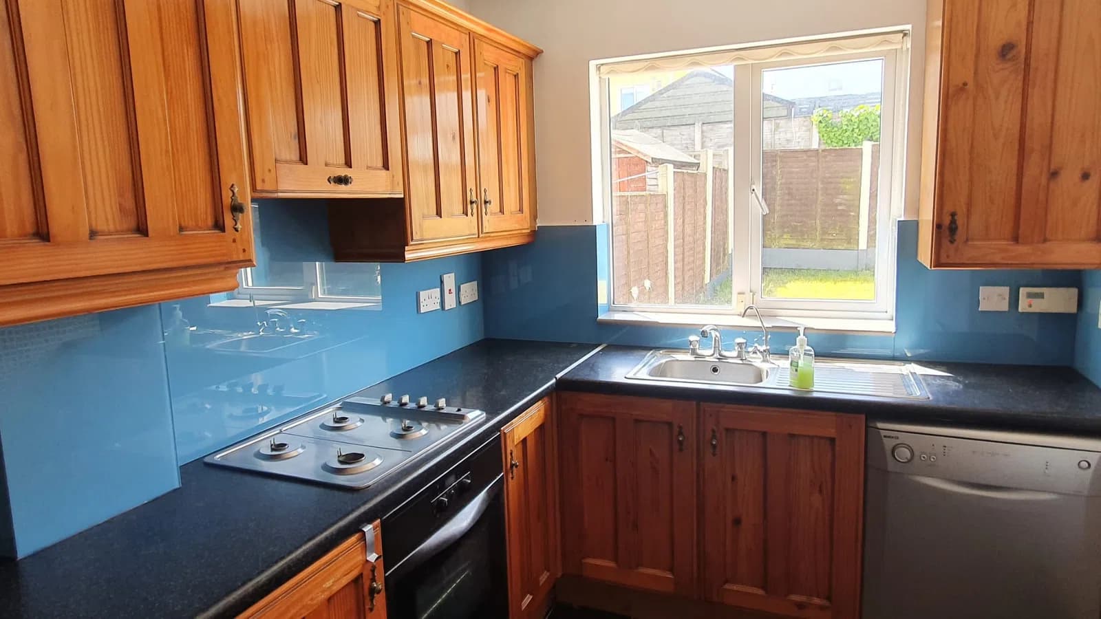 Kitchen glass splashback installation in Dublin, gallery image 18