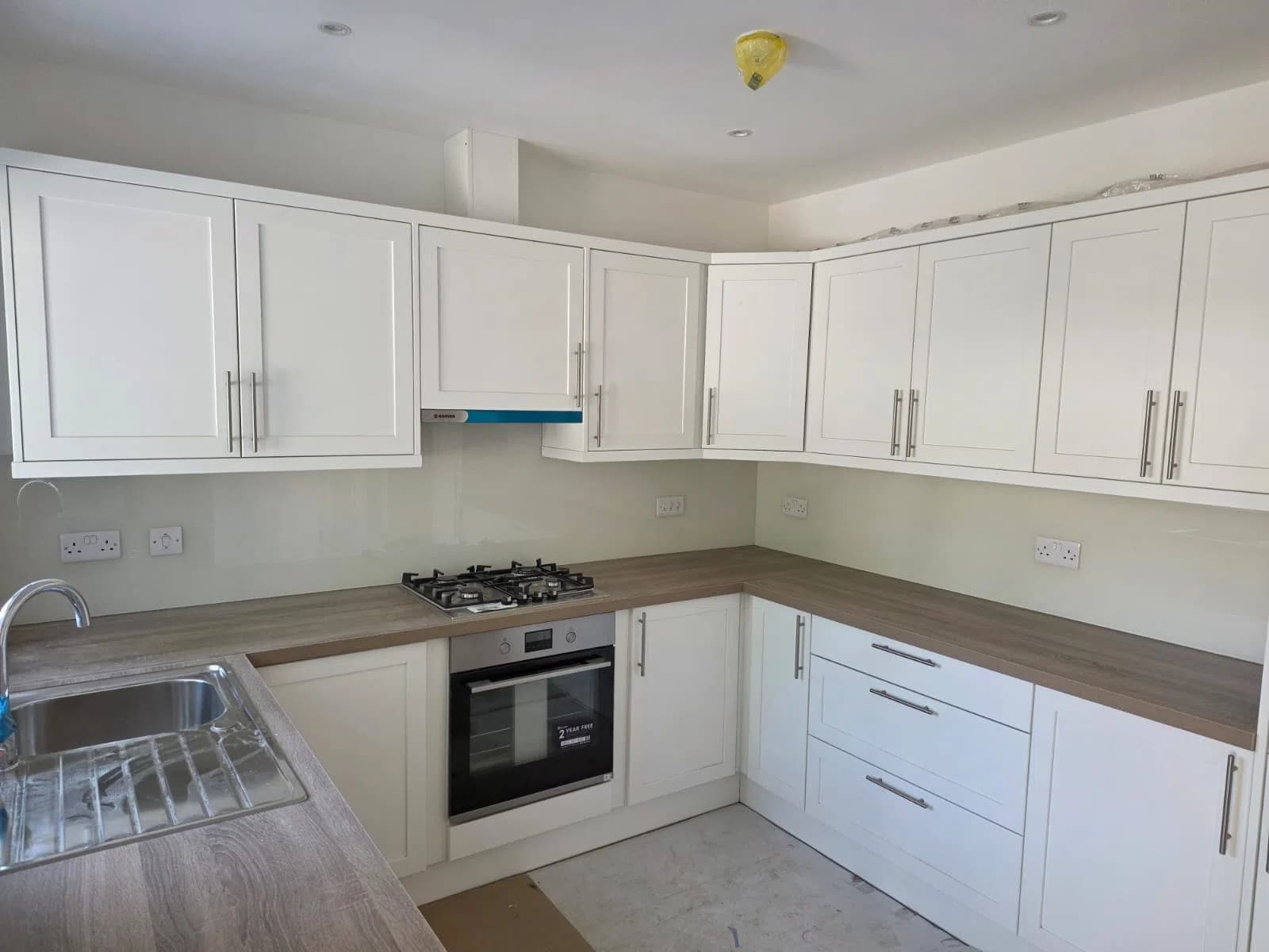 Kitchen glass splashback installation in Dublin, gallery image 21