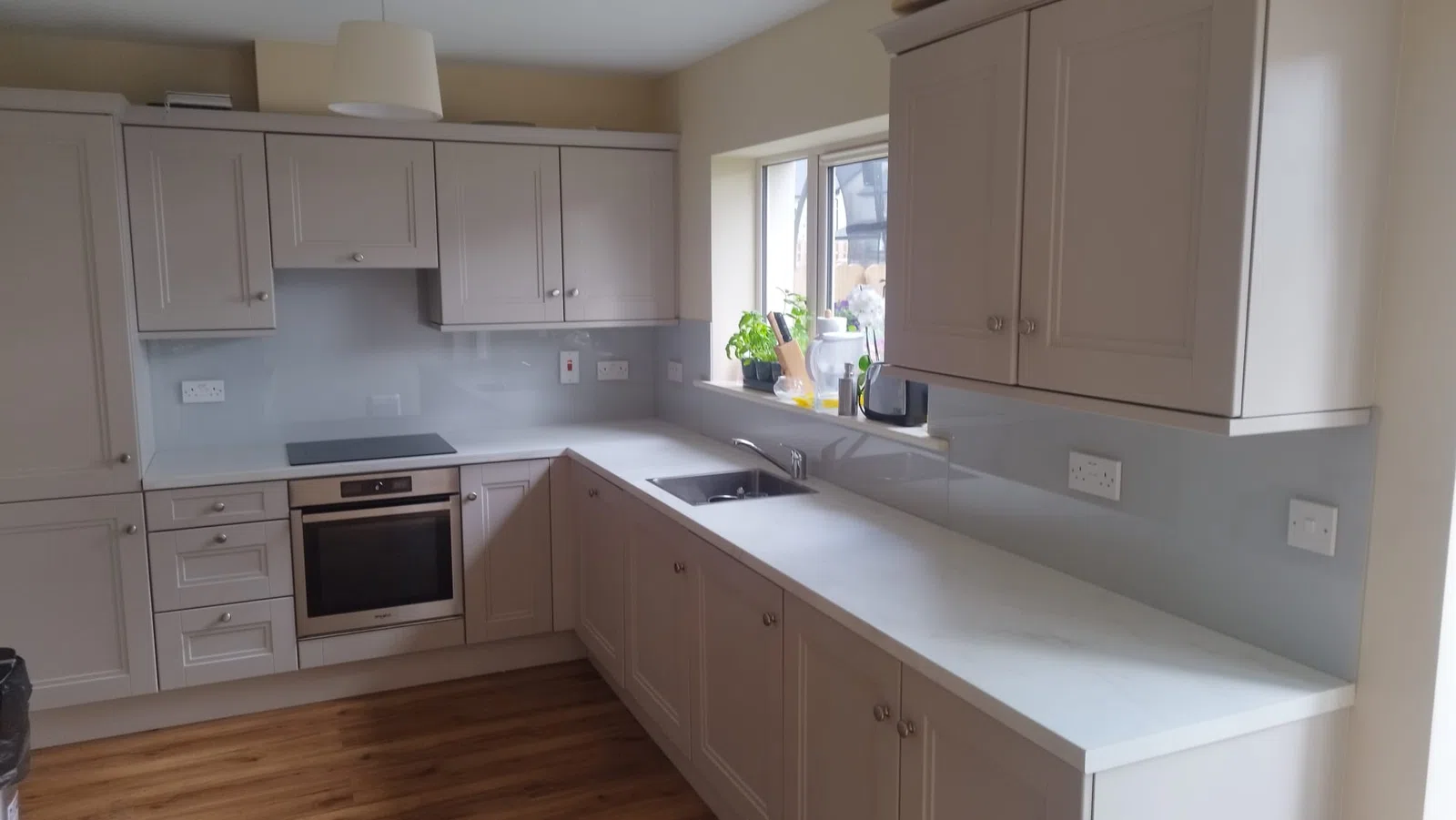 Kitchen glass splashback installation in Dublin, gallery image 24