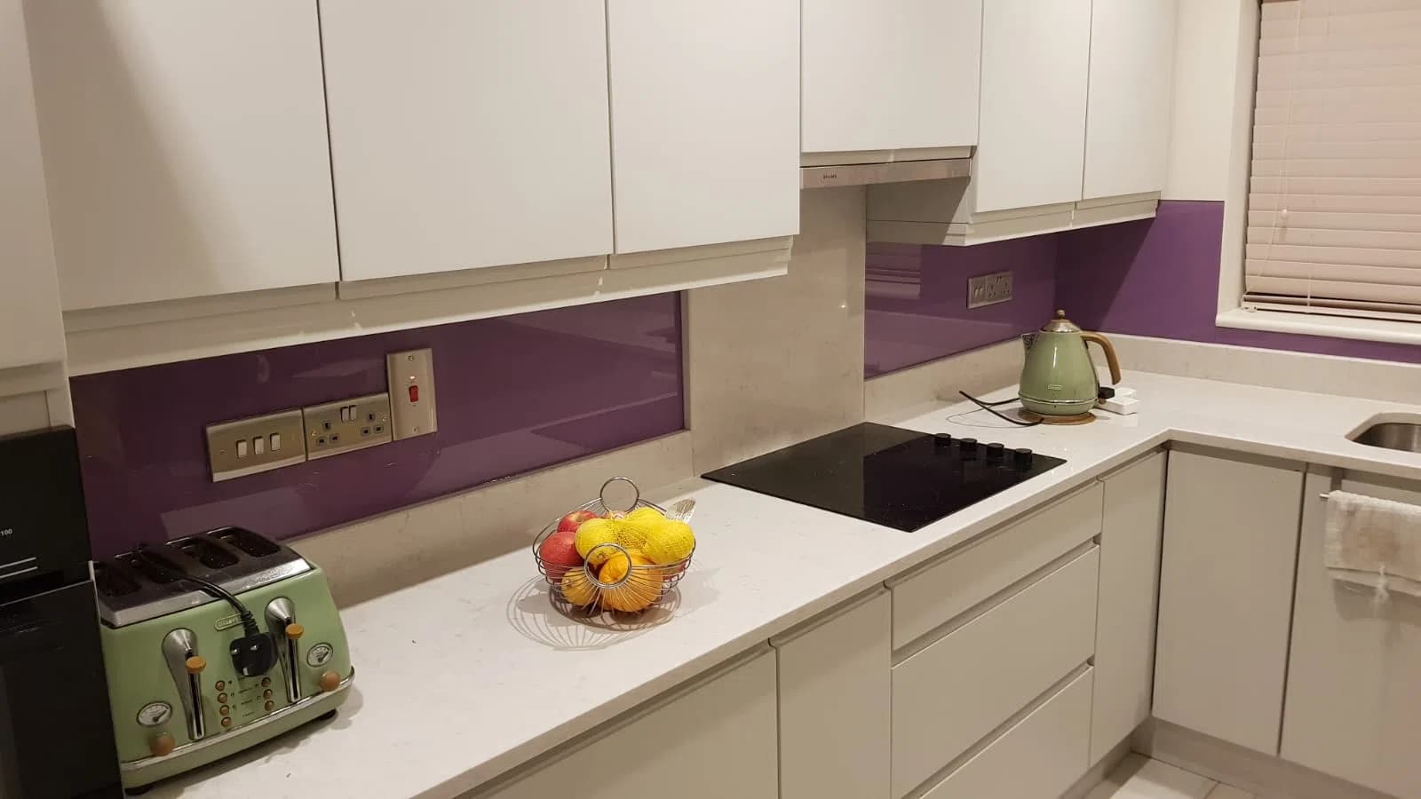 Kitchen glass splashback installation in Dublin, gallery image 40
