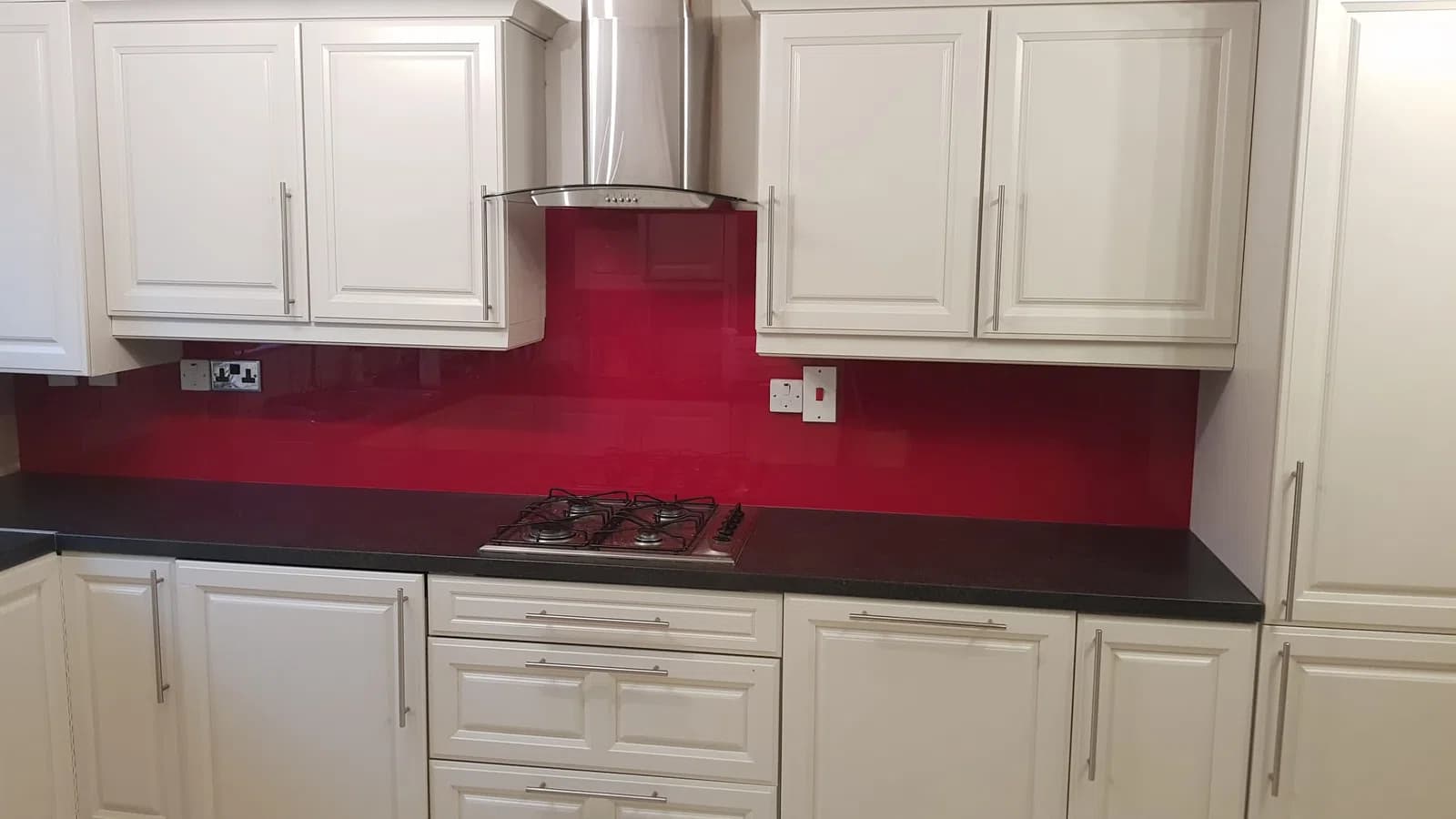 Kitchen glass splashback installation in Dublin, gallery image 48