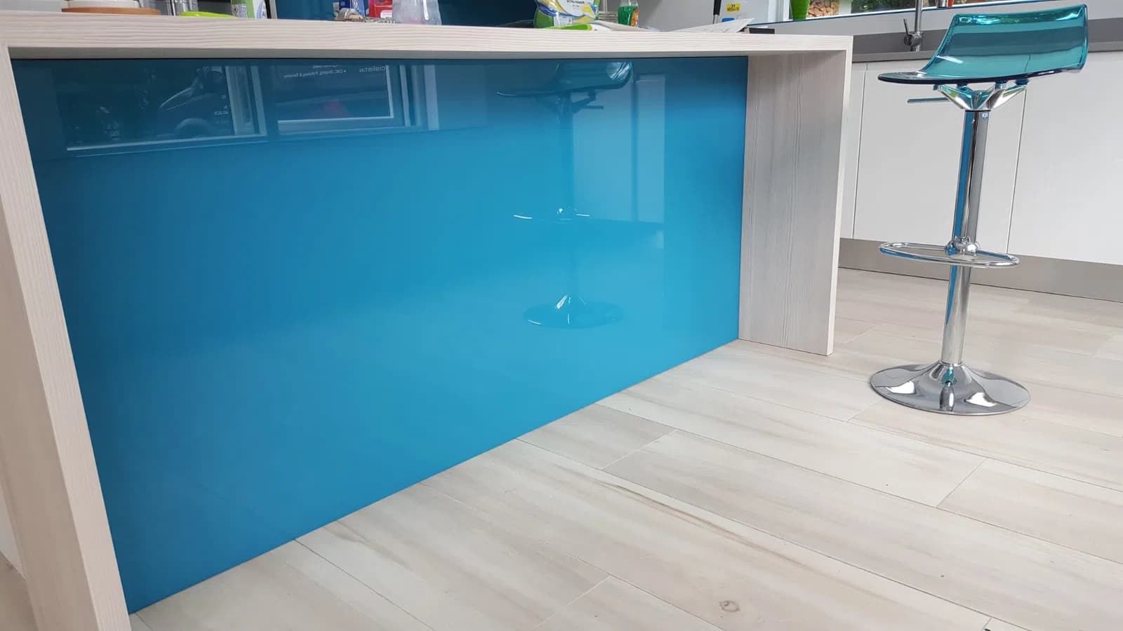 Kitchen glass splashback installation in Dublin, gallery image 54