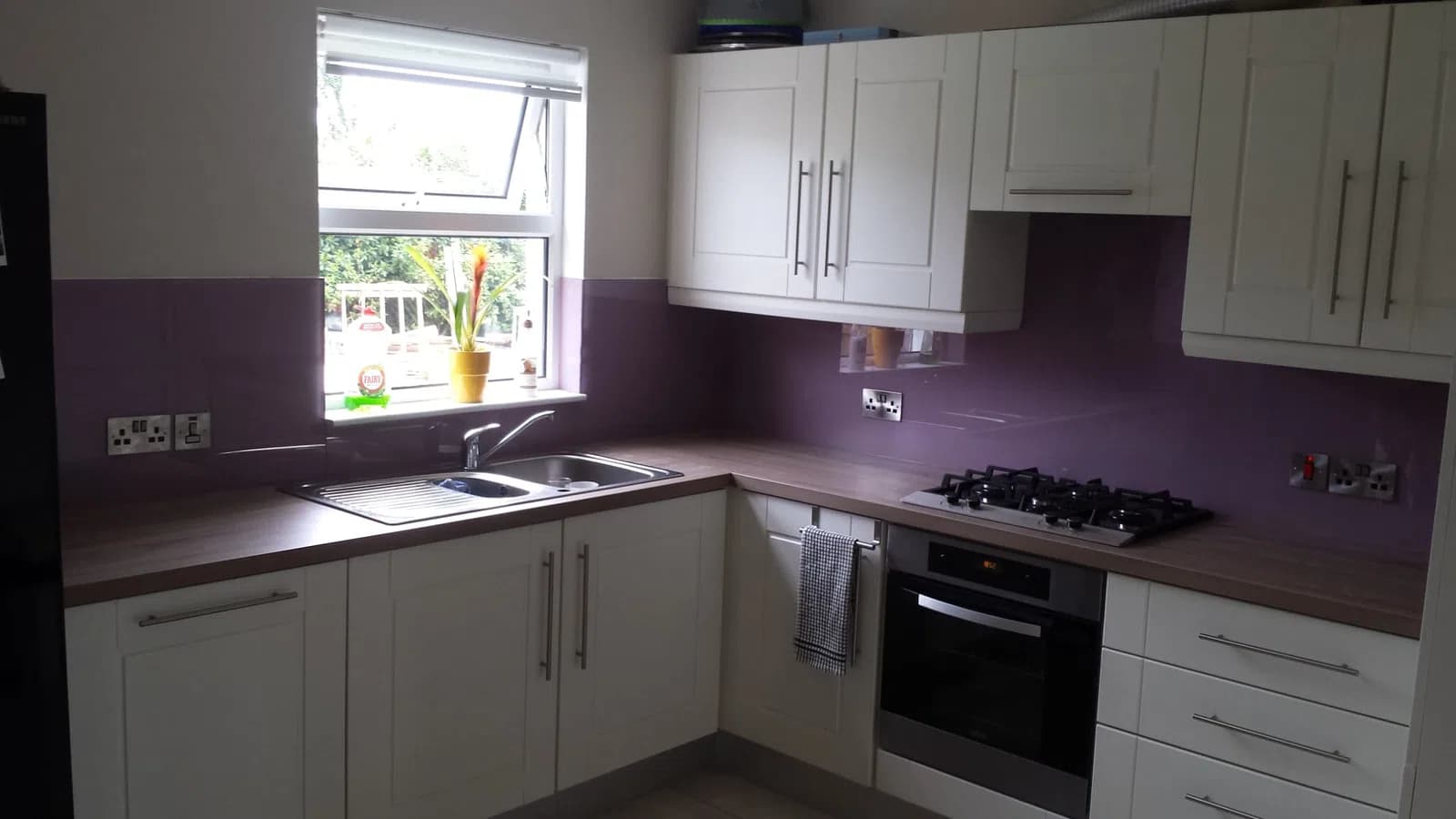 Kitchen glass splashback installation in Dublin, gallery image 56