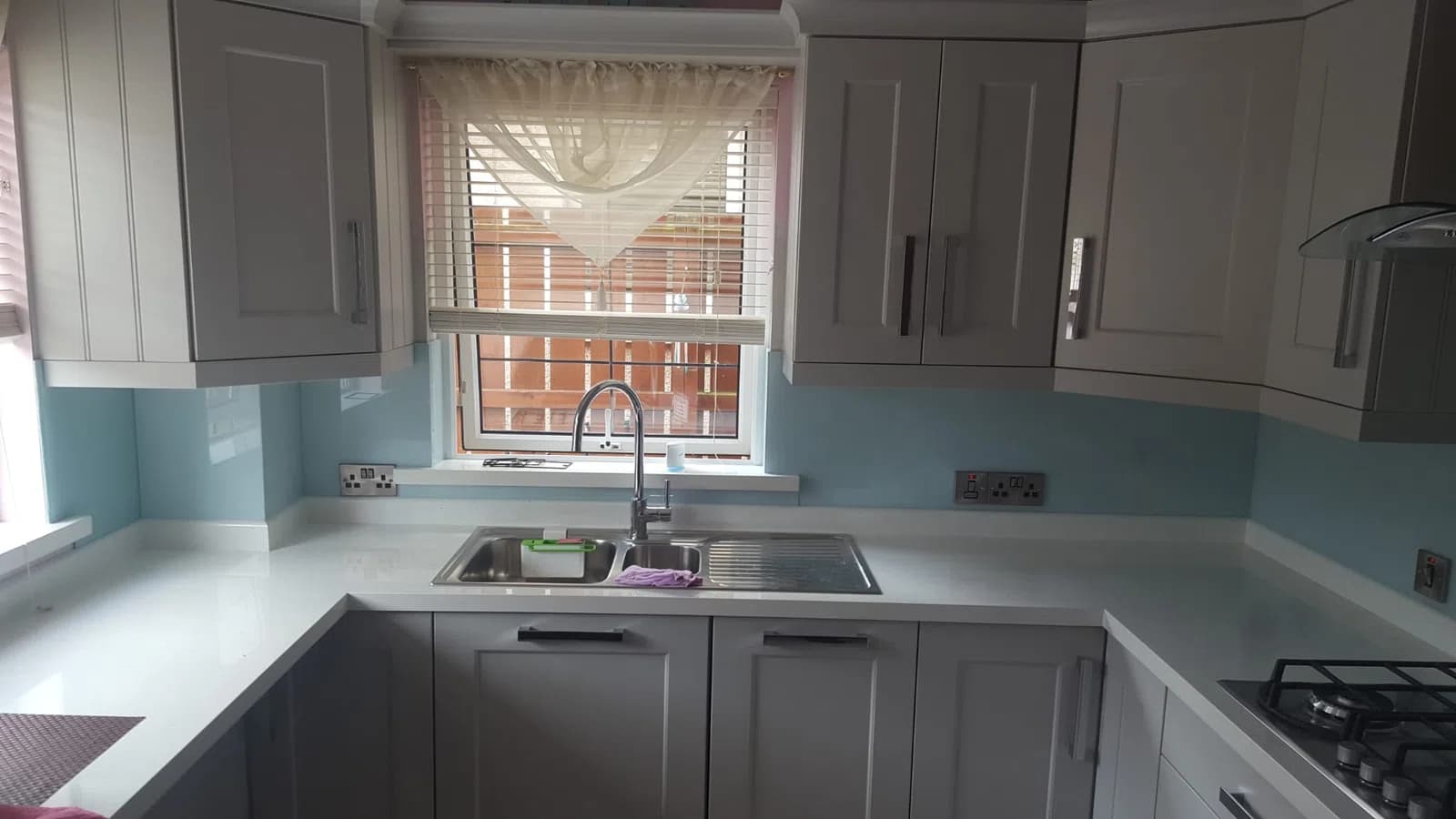 Kitchen glass splashback installation in Dublin, gallery image 62