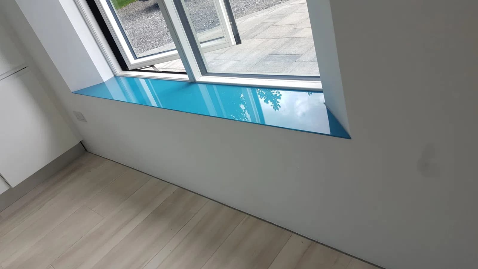 Kitchen glass splashback installation in Dublin, gallery image 65